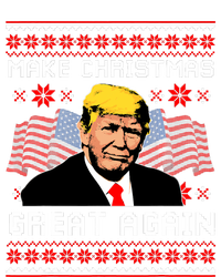 Make Christmas Great Again Trump Ugly Christmas Gift Baby Bodysuit