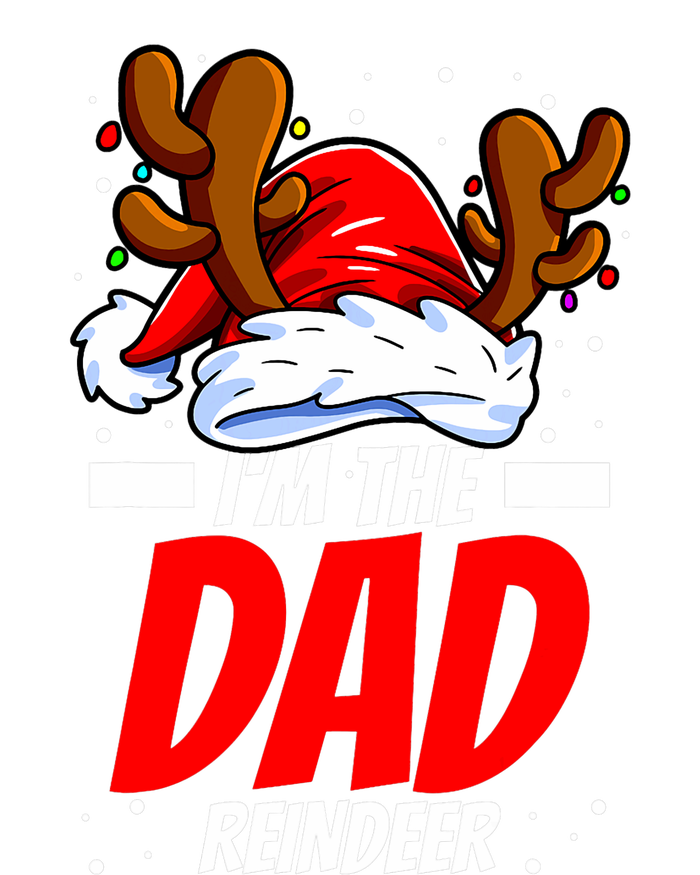 Im The Dad Reindeer Family Matching Christmas Baby Long Sleeve Bodysuit