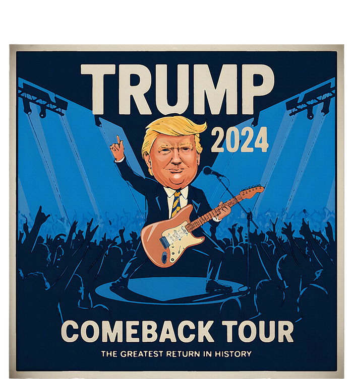 Victory Trump 2024 Won Comeback Rockstar Inauguration T-Shirt