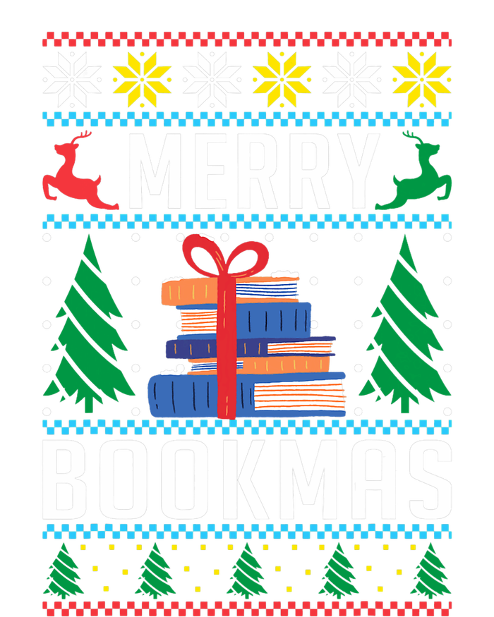 Merry Bookmas Christmas Holiday Book Lover Xmas T-Shirt