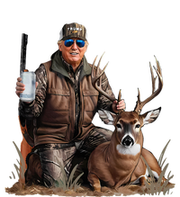 Trump Deer Hunting Donald Trump Old School Camouflage Sustainable Bucket Hat