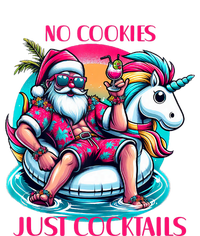 No Cookies Just Cocktails Funny Christmas In July Summer Tank Top T-Shirt