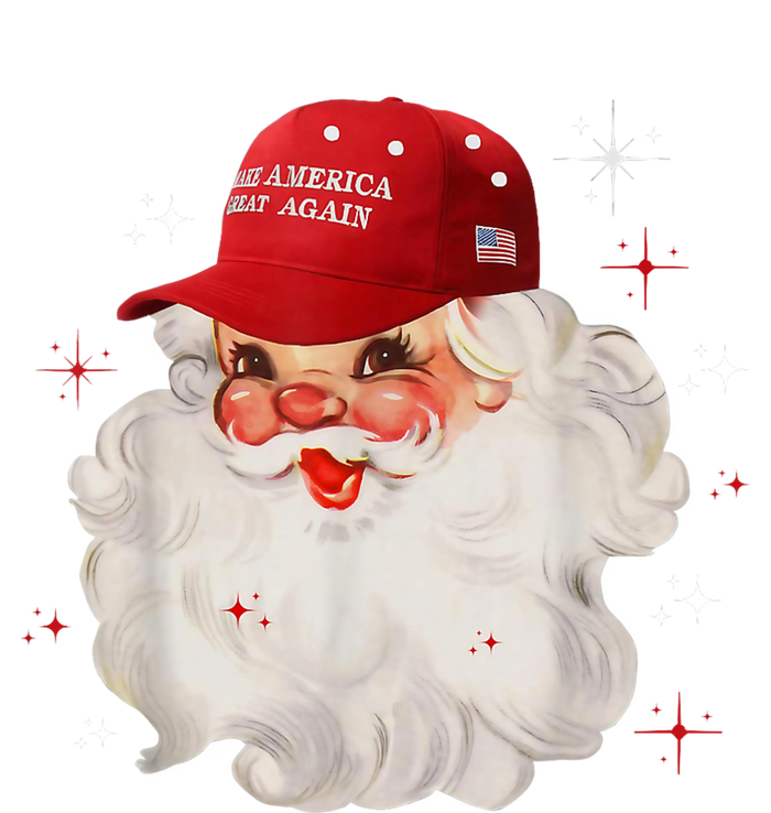 Make A Christmas Great Again Xmas Trump Maga Pajamas Santa Womens CVC Long Sleeve Shirt