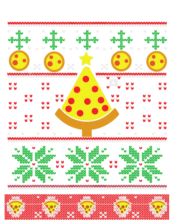 Pizza Ugly Christmas Sweater Xmas Crustmas Design T-Shirt