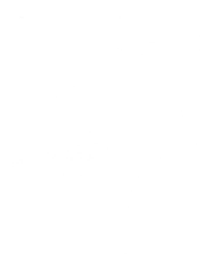 Trump Won IM Back! Win Inauguration 47th Us President 2025 Infant Fleece One Piece