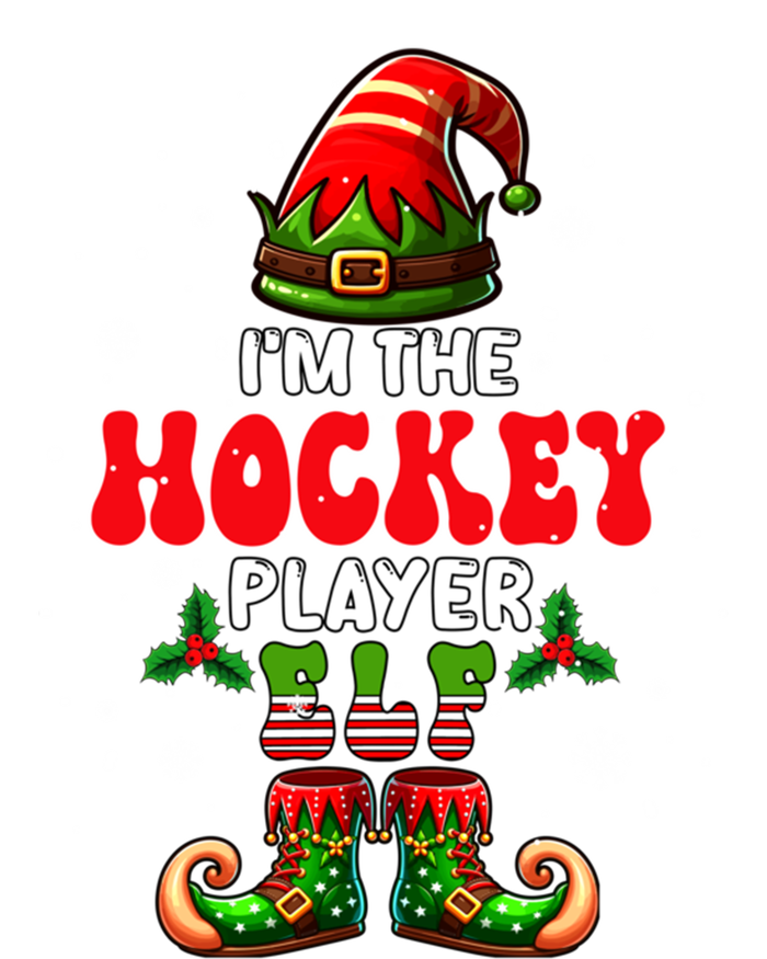 IM The Hockey Player Elf Costume Christmas Sport Lover Cool Gift T-Shirt