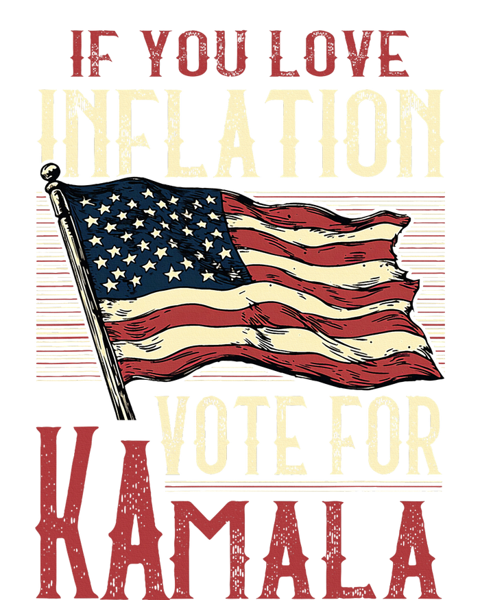 If You Love Inflation Vote For Comrade Kamala Short Acrylic Beanie