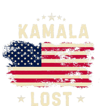 Kamala Lost 2024 Election Usa Flag Trump Won 47th President Bumper Sticker