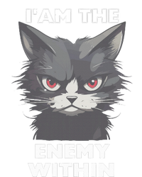 Funny IAm The Enemy Within For Cat LadyQuotesHarris Walz T-Shirt