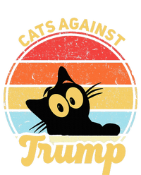 Cats Against Trump Funny Anti Trump 2020 Election Funny Cat Full Zip Hoodie