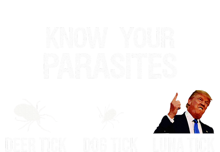 Know Your Parasites Deer Tick Dog Tick Luna Tick T-Shirt