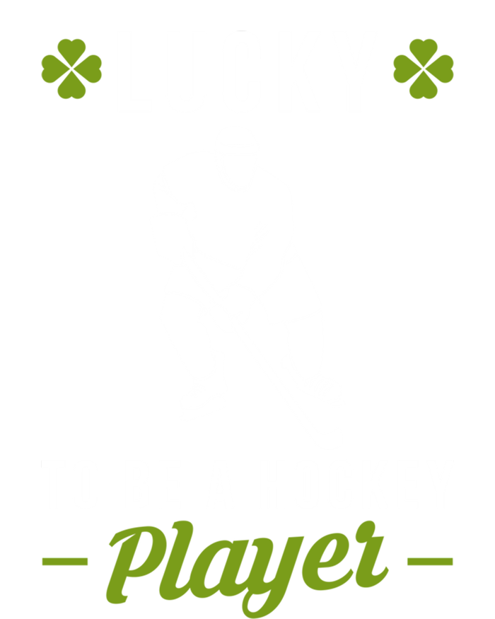 Lucky To Be A Hockey Player St Patricks Day Funny Gift Toddler Sweatshirt