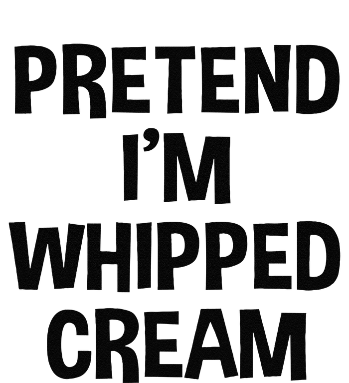 Pretend IM Whipped Cream Thanksgiving Funny Food Costume T-Shirt