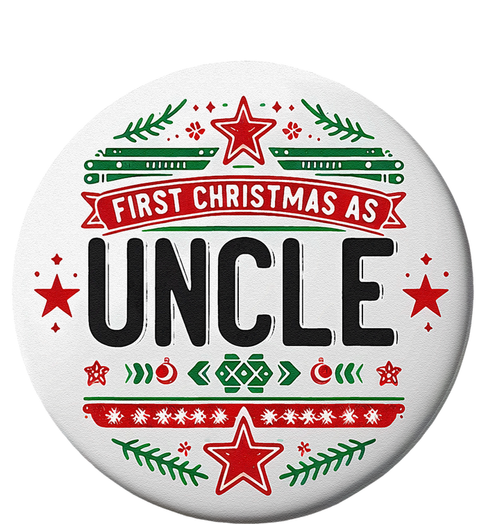 First Christmas As Uncle New Baby Xmas Matching Family T-Shirt