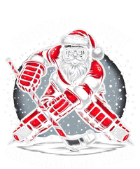 Making A Fist Checking You Twice Ugly Christmas Santa Hockey Gift Sweatshirt Cinch Pack Bag