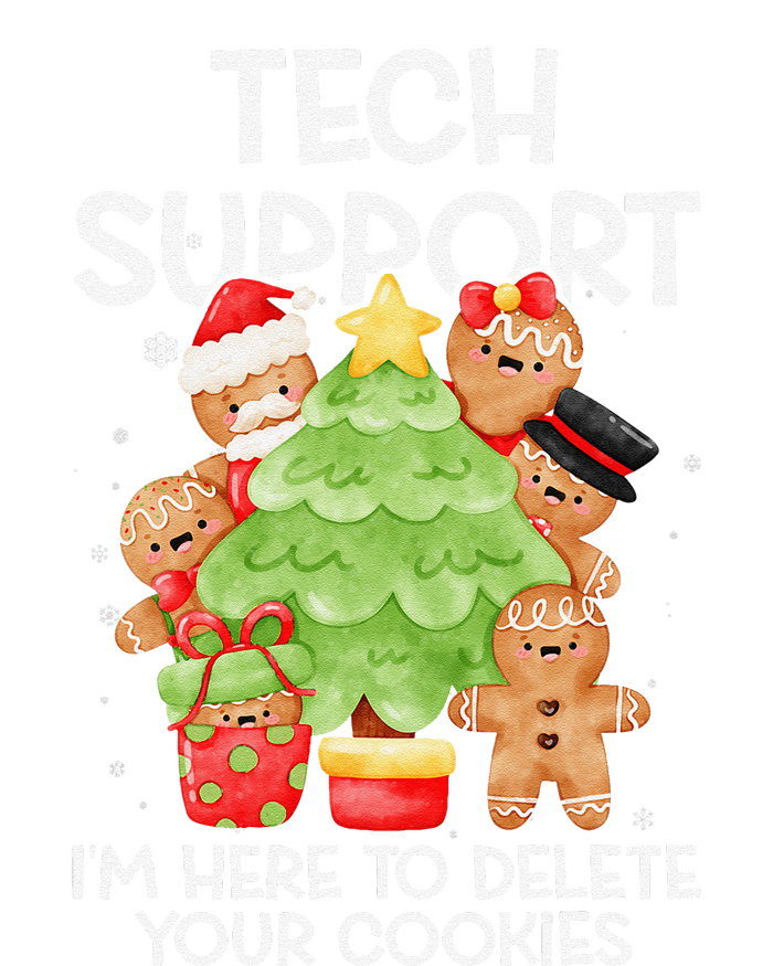 Christmas Techsupport Here To Delete Cookies Xmas Sustainable Beanie