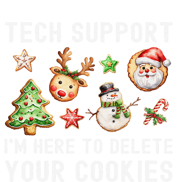 Christmas Techsupport Here To Delete Cookies Xmas T-Shirt