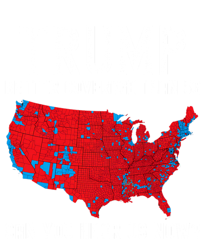 Trump Better Coverage Than 5g Can You Hear Us Now? High Crown Mesh Back Trucker Hat