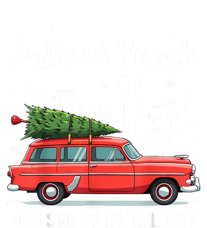 Jolliest Bunch Of Teachers This Side Of The Hallway Xmas Pj T-Shirt