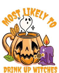 Most Likely To Up Witches Halloween Party Gift Button