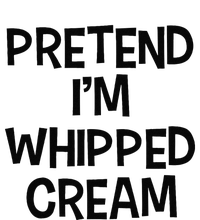 Pretend IM Whipped Cream Thanksgiving Funny Food Costume Sustainable Beanie