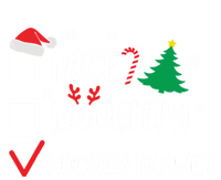 Nice Naughty Hockey Player Christmas List Santa Gift Ladies Essential Flowy Tank