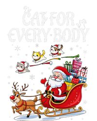 Cats For Everybody Christmas Cat Funny Xmassanta T-Shirt