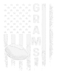 Football Grams Sports Player America Flagxmas T-Shirt