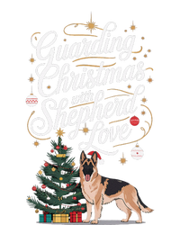 Guarding Christmas With German Shepherd Love Dog Mom Cooling Performance Long Sleeve Crew