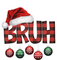 Bruh Funny Saying Bro Christmas Pajamas Xmas Tall Long Sleeve T-Shirt