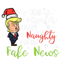 Christmas Trump Dear Santa Fake News Funny Xmas T-Shirt