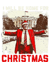 ILl Be Home For Christmas Funny Trump Santa Xmas 2024 T-Shirt