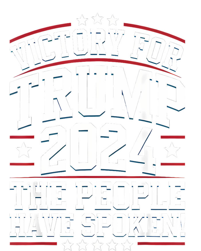 Patriotic Trump 2024 Victory Design For Supporters Flexfit Unipanel Trucker Cap