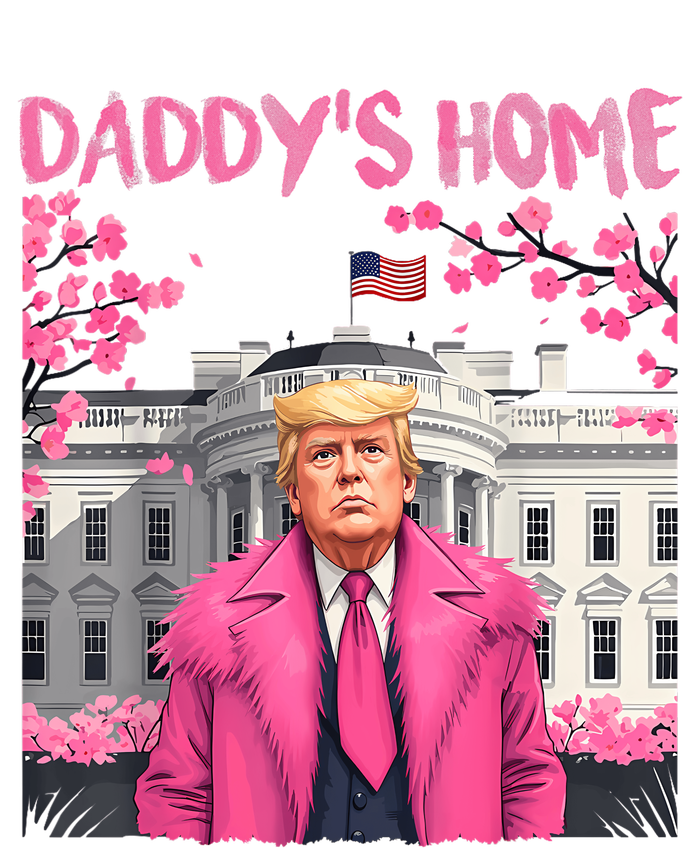 Trump President Again DaddyS Home Take America Back Full-Length Apron With Pockets