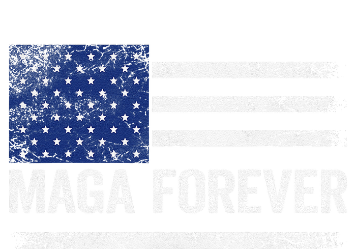 Maga Forever Trump 47 Outfit America Flag Maga Forever T-Shirt