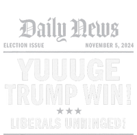 Trump Wins Again Winner Huge Yuge Headline 2024 Trump Wins Magnet