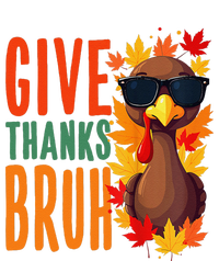 Give Thanks Bruh Funny Thanksgiving Turkey Thankful Bruh Gift Youth Performance Sprint T-Shirt