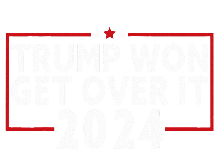 Trump Won Get Over It 2024 Sustainable Knit Beanie