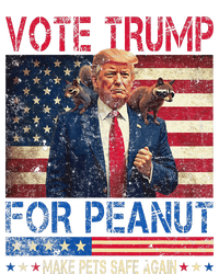 Vote Trump For Peanut The Squirrel Make Pets Safe Again Baby Long Sleeve Bodysuit