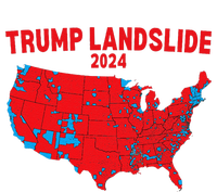 2024 Electoral Map Trump Landslide Red Election Map Gift T-Shirt