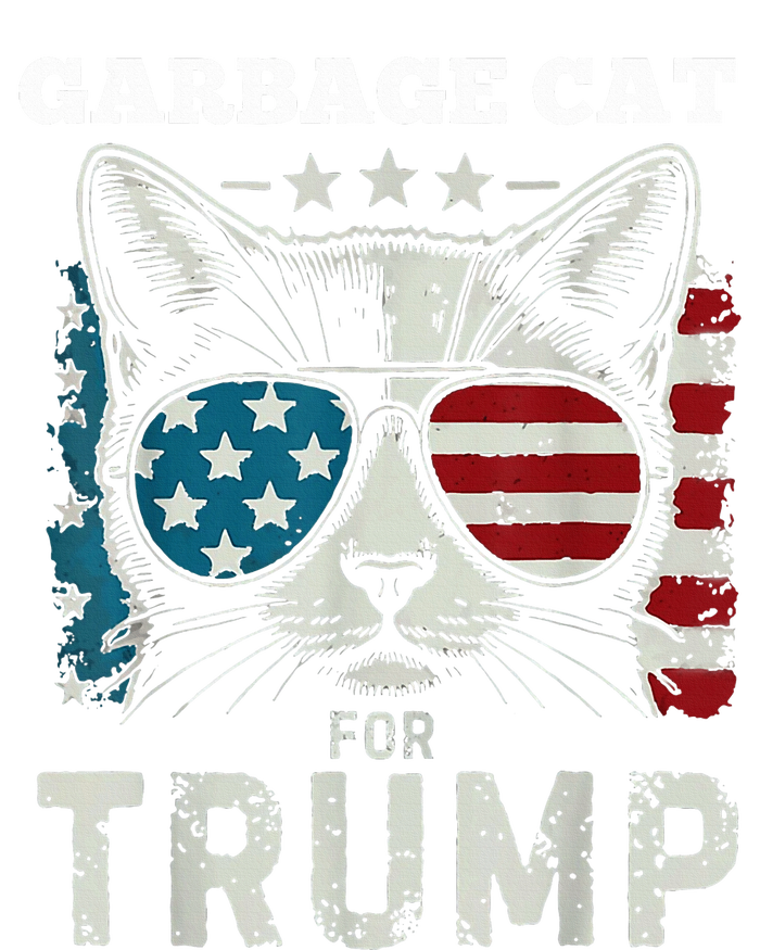 Trump’S Supporters Garbage Funny Trump Garbage Cat Full Zip Hoodie