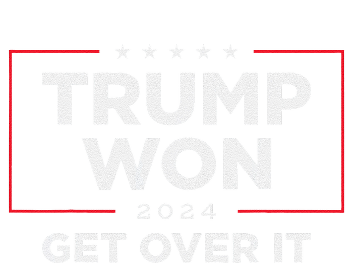 Trump Won Get Over It 2024 Gift Kids Hoodie