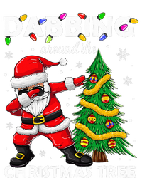 Santa Dabbing Around The Christmas Tree Lights Sustainable Bucket Hat