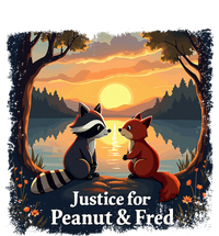 Justice For Peanut And Fred Peanut Squirrel Fred Raccoon Canvas