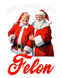 SantaS Favorite Felon Since 2024 Trump Christmas Xmas T-Shirt