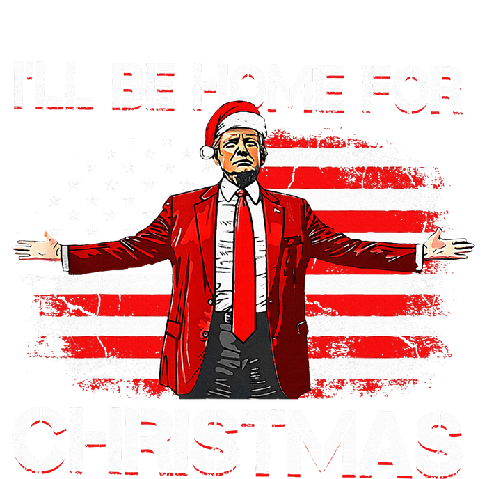 Trump 2024 ILl Be Home For Christmas Funny Trump Xmas 2024 Daily Commute Backpack