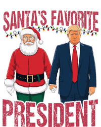 SantaS Favorite President Funny Trump Christmas Xmas Pajama Kids Sweatshirt