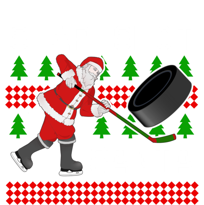 Slap Shot Santa Hockey Christmas Gift Office Christmas Party Meaningful Gift T-Shirt