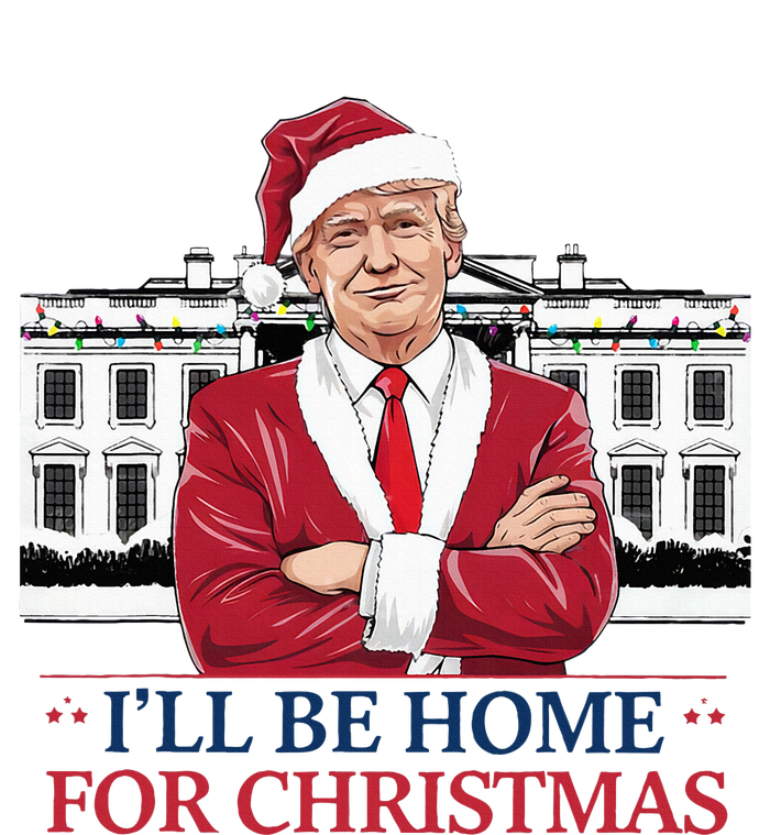 Trump ILl Be Home For Christmas Whitehouse 2024 T-Shirt