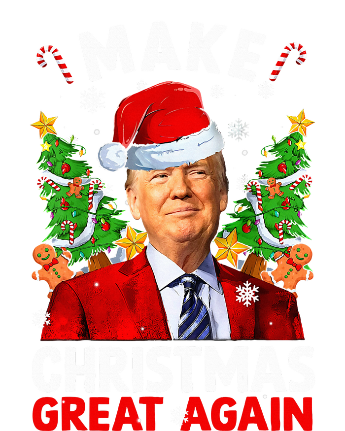 Make Christmas Great Again Funny Donald Trump Santa Xmas Wool Snapback Cap